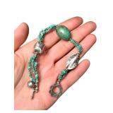 925 TURQUOISE STERLING SILVER BRACELET