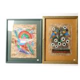 ELK HIDE PAINTINGS