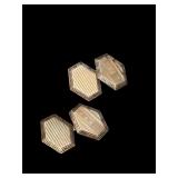 ART DECO GOLD FILLED CUFFLINKS