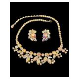 SHERMAN RHINESTONE JEWELRY SET