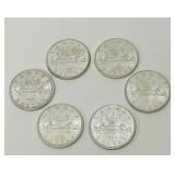 CANADIAN SILVER DOLLARS