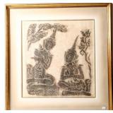 THAI TEMPLE RUBBINGS