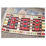 TURKISH KILIM WOOL RUNNER