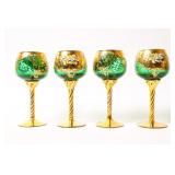 VENETIAN WINE GLASSES SET