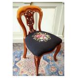 MAHOGANY PARLOUR CHAIR