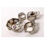 COLLECTION OF PIERCED STERLING