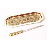 ROYAL CROWN DERBY DESK SET