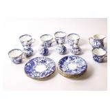 ROYAL CROWN DERBY BLUE MIKADO CHINA