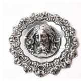 JESUS CHRIST PEWTER PLAQUE