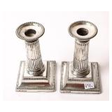 STERLING SILVER CANDLESTICKS
