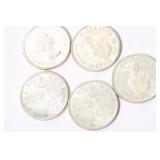 CANADIAN SILVER DOLLARS