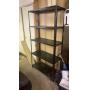 Black Metal Storage Shelf