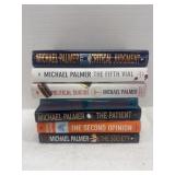 13 Michael Palmer Hardback Books- Nice Conditon