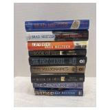 Lot of Brad Meltzer and Kathy Reichs books. Some