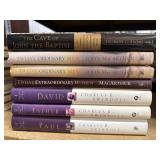 7 HARDBACK BOOKS ABOUT PEOPLE IN THE BIBLE. DAVID