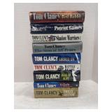 18 Tom Clancy Hardback Books- Nice Condition