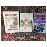 3 Southern Hardback Books