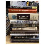 11 Railroad History Books, Canada By Rail DVD Set