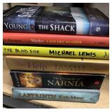 6 Hardback Books, The Help, The Shack, Narnia, Etc