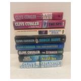 36 Clive Cussler Hardback Books- Nice Condition