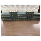 ANTIQUE COLLECTION OF HAVARD CLASSIC SHELF OF