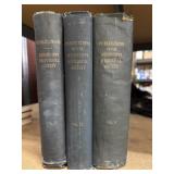 3 HARDBACK BOOKS ON THE PUBLICATIONS OF THE