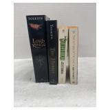 Lot of 4 J. R. R. Tolkien paperback books.