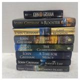 8 John Grisham Books. FIRST EDITION Hardbacks