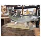 Taxidermy Barracuda Fish, Free Standing, Large