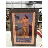 Moon-Glo Orange Soft Drink Poster Frame