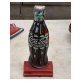 11" Cast Iron Coca Cola Bottle Door Stop