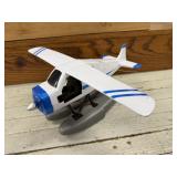 Blue & White Plastic Model Airplane