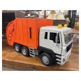 Battat Recycling Truck Toy, Orange Standard Series