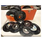 Vinyl 45s. Miscellaneous artists. Alabama, Cher,