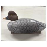Hand-Carved Wooden Duck Decoy by LE Pridgen