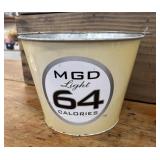 Collectable Miller Genuine Draft 64 metal beer