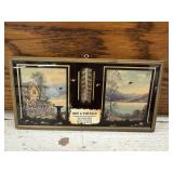 Vintage Thermometer Silhouette Advertising