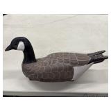 Hand-Carved Wooden Goose Decoy Buck the Duck