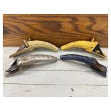 4pc Vintage Gasoline Nozzles