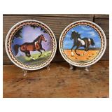 Decorative Ceramic Horse Plates