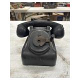 Vintage Black Bakelite Leich Hand-Crank Desk