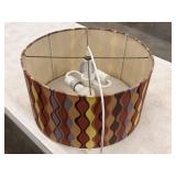 Liora Manne Double Light & Multicolor Fabric Shade