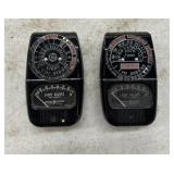 2 General Electric (GE) Exposure Meters Vintage