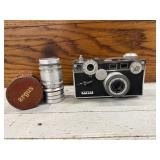VINTAGE ARGUS CAMERA  AND LENS