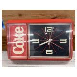 VINTAGE DRINK COKE ELECTRIC WALL CLOCK