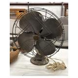 Vintage Emerson Electric Oscillating Fan WORKS