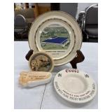 Various Ashtrays. Holland, Mississippi, Coors and