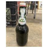 Vintage Grolsch Glass Bottle.