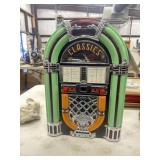 Retro Jukebox Lighted Tabletop CD Player