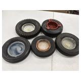 Advertising Ashtrays for Tire Companies.